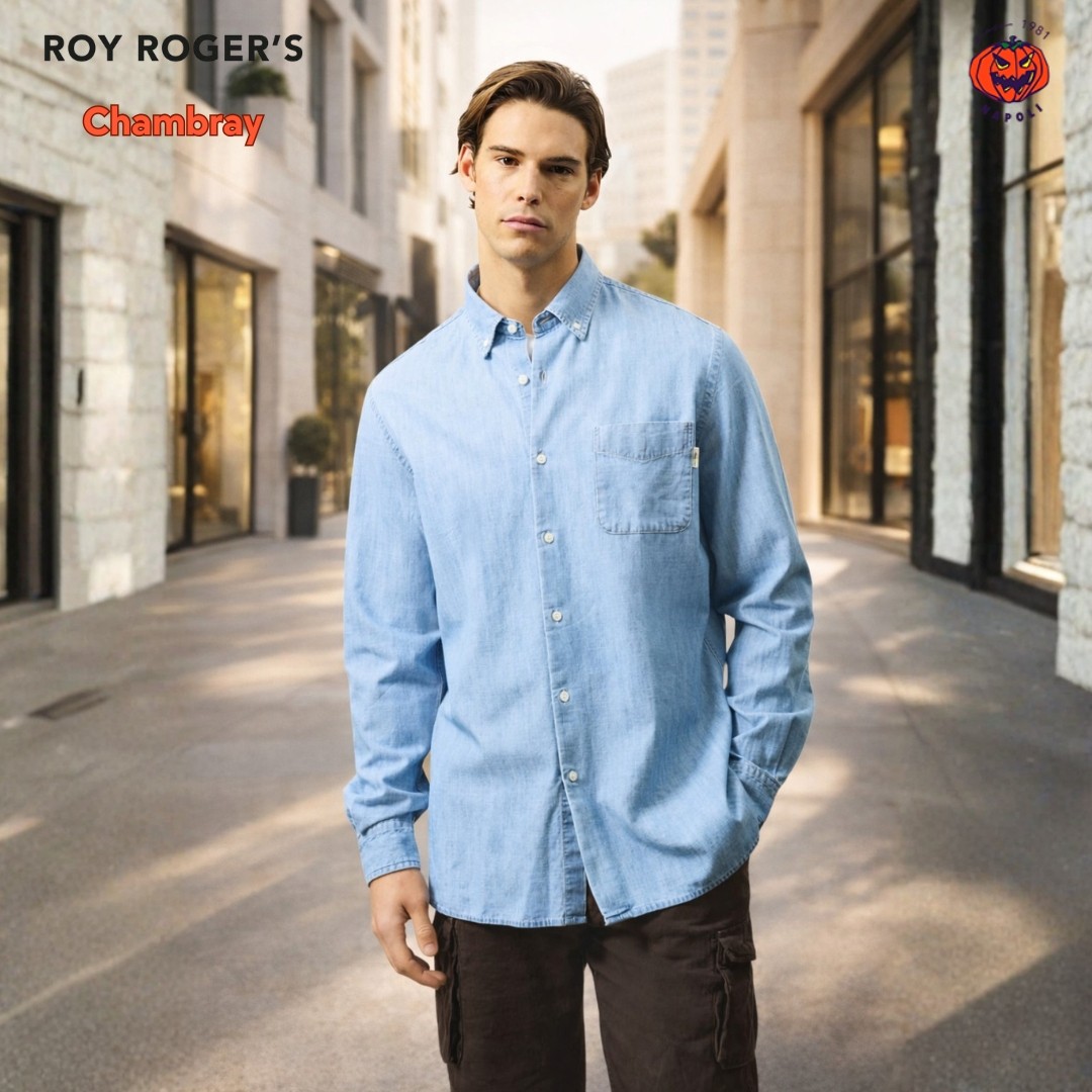 Roy Roger's Camicia Chambray