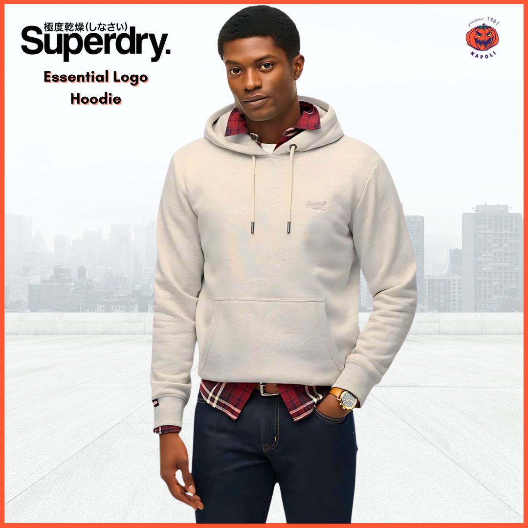 Superdry Felpa Essential Logo Hoodie